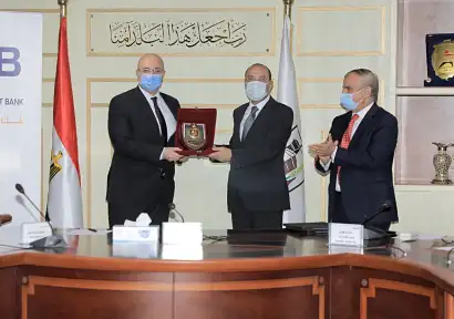 محافظ بني سويف يوقع بروتوكول...