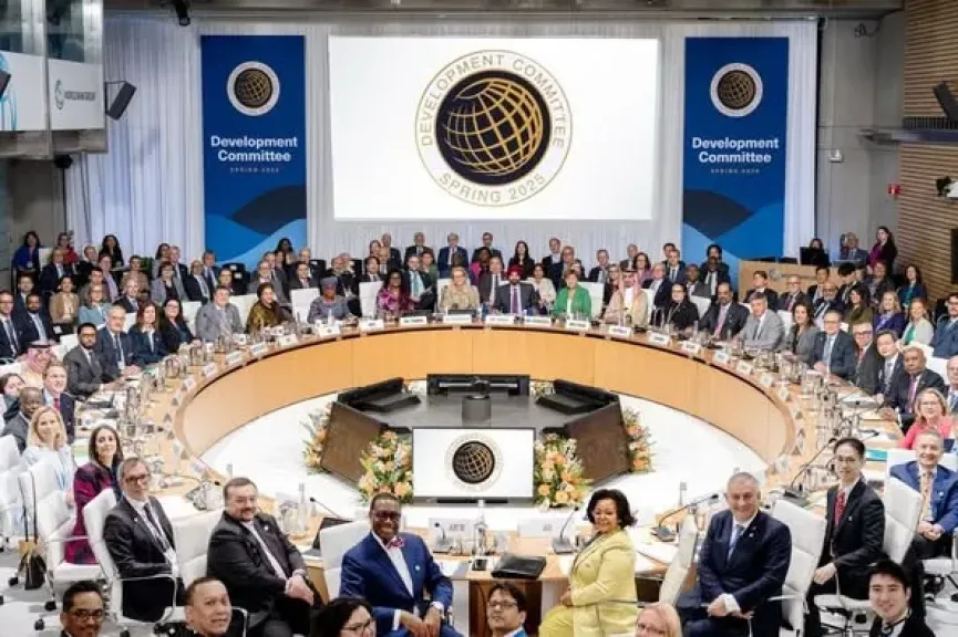 لجنة التنمية التي عُقدت ضمن اجتماعات الربيع لصندوق النقد والبنك الدوليين