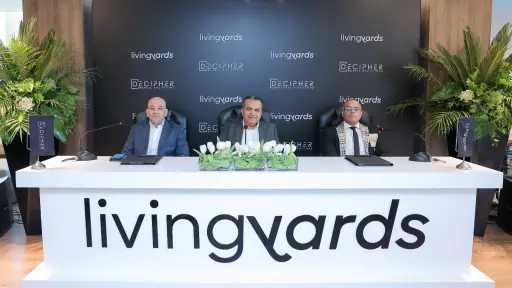 بشراكة استراتيجية مع Livingyards ...