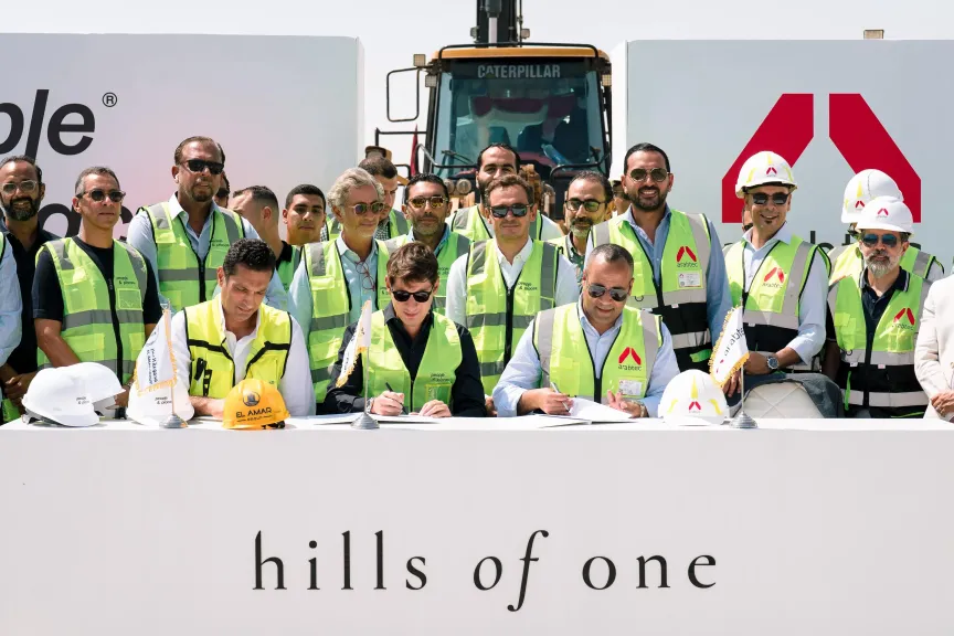 پيپول اند پليسز (People & Places) تعلن عن بدء الانشاءات في مشروعها ”هيلز اوف وان – Hills of One” فى مدينة سفنكس بالتعاقد مع شركتي أرابتك - Arabtec و العمار - El Amar