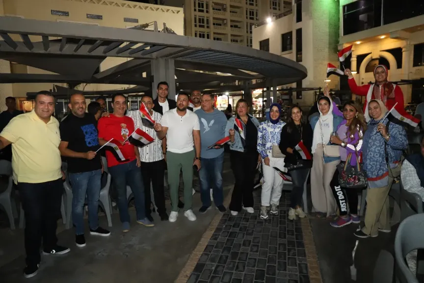 المهندس أمير ابو الفتوح يشارك إدارة وأعضاء نادى سموحة فى الإحتفال بصعود منتخب مصر لمونديال 2026