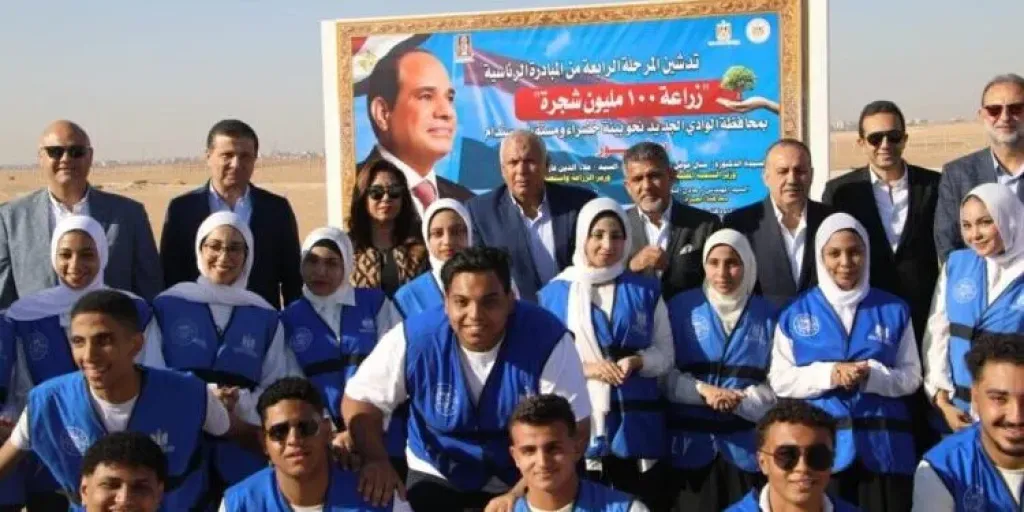 وزيرا التنمية المحلية والزراعة يطلقان المرحلة الرابعة من المبادرة الرئاسية لزراعة 100 مليون شجرة