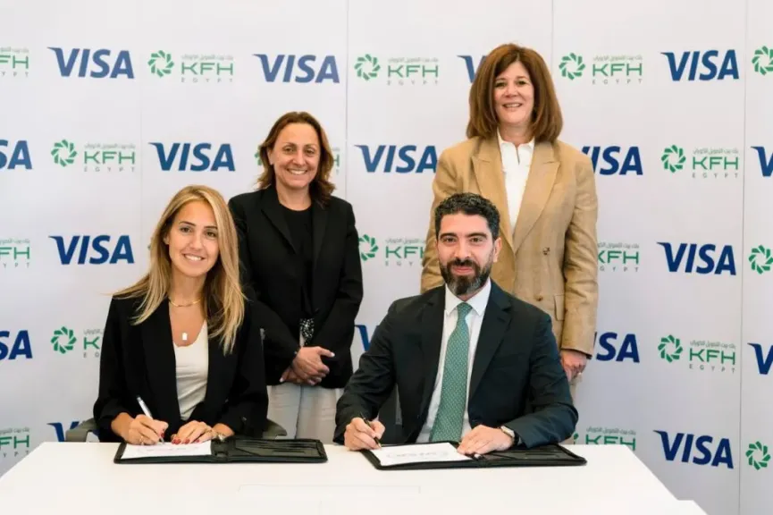 بنك بيت التمويل الكويتي – مصر يوقع اتفاقية شراكة استراتيجية طويلة الأجل مع شركة فيزا لتعزيز محفظة البطاقات