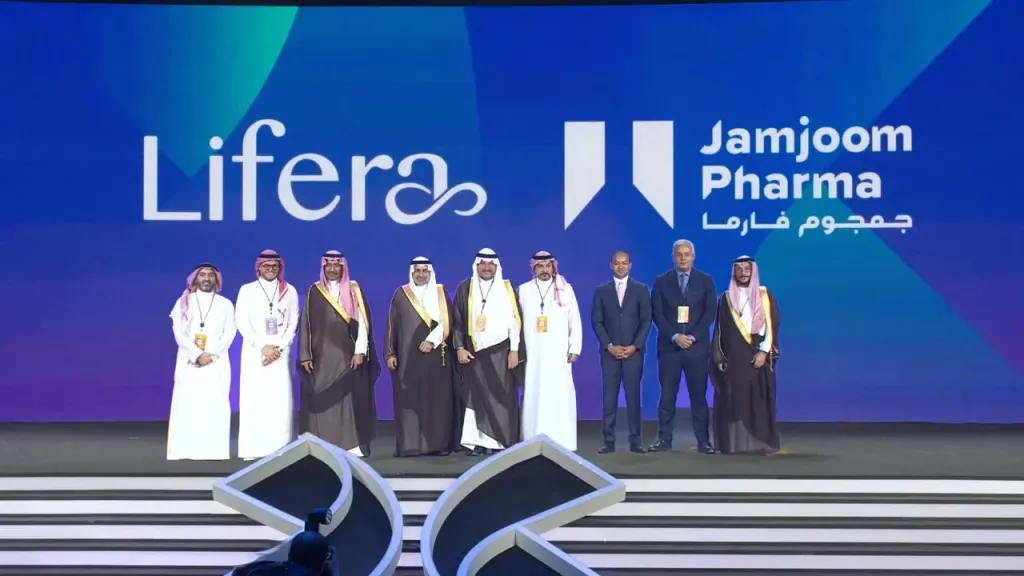 لايفيرا وجمجوم فارما تُطلقان مشروعًا مشتركًا استراتيجيًا لتعزيز مستقبل الصناعات الحيوية في المملكة العربية السعودية