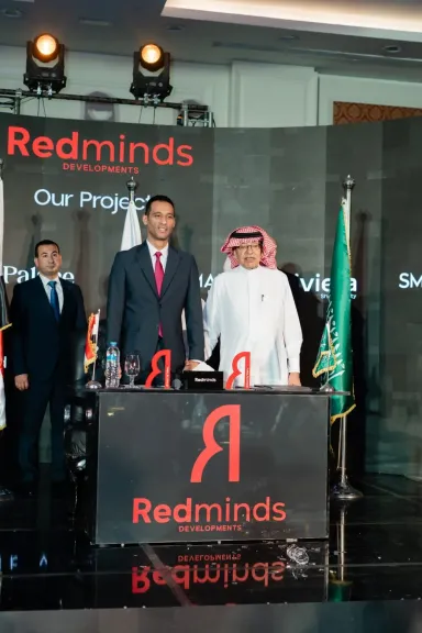 شركة «Redminds Developments» تعلن عن شراكة استراتيجية مع مجموعة «الوردة السعودية» لتأسيس كيان عقاري مصري سعودي ضخم