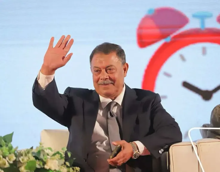 الآلاف من أبناء حلوان يؤيدون  خالد رياض