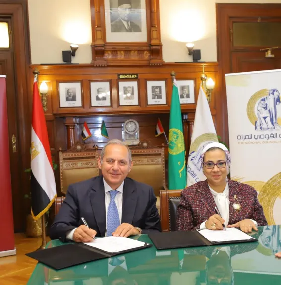 بنك مصر والمجلس القومي للمرأة يوقعان بروتوكول تعاون لتعزيز الشمول المالي وتمكين المرأة