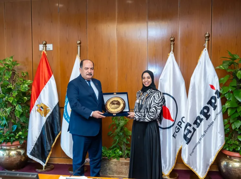 إنــبي تحتفل بالبطلة العالمية آية هشام وتكرمها في احتفالية خاصة