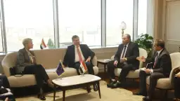 وزير الزراعة يلتقى رئيس بعثة...