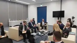 وزيرا الزراعة والرى يلتقيان ممثلى...