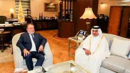 محافظ البنك المركزي المصري يلتقي...
