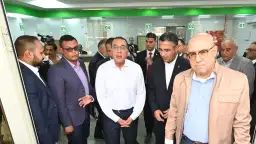 مدبولى يشهد تشغيل المركز النموذجي...