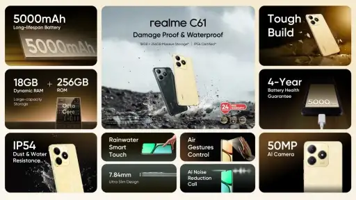 ريلمى تكشف عن هاتف realme...