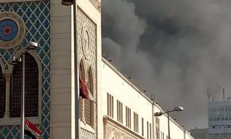 حريق بـ”محطة سكك حديد مصر”...