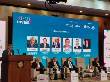 وزير الاتصالات في افتتاح Tech...