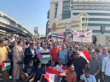 شركة بتروتريد تشارك فى الحشد...