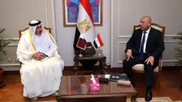 وزير الصناعة والنقل يبحث مع...