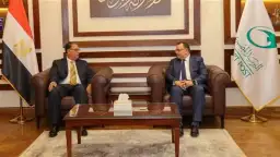 "رئيس البريد المصري".. يستقبل "نائب...