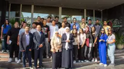 أموك تستقبل وفد من طلبة...